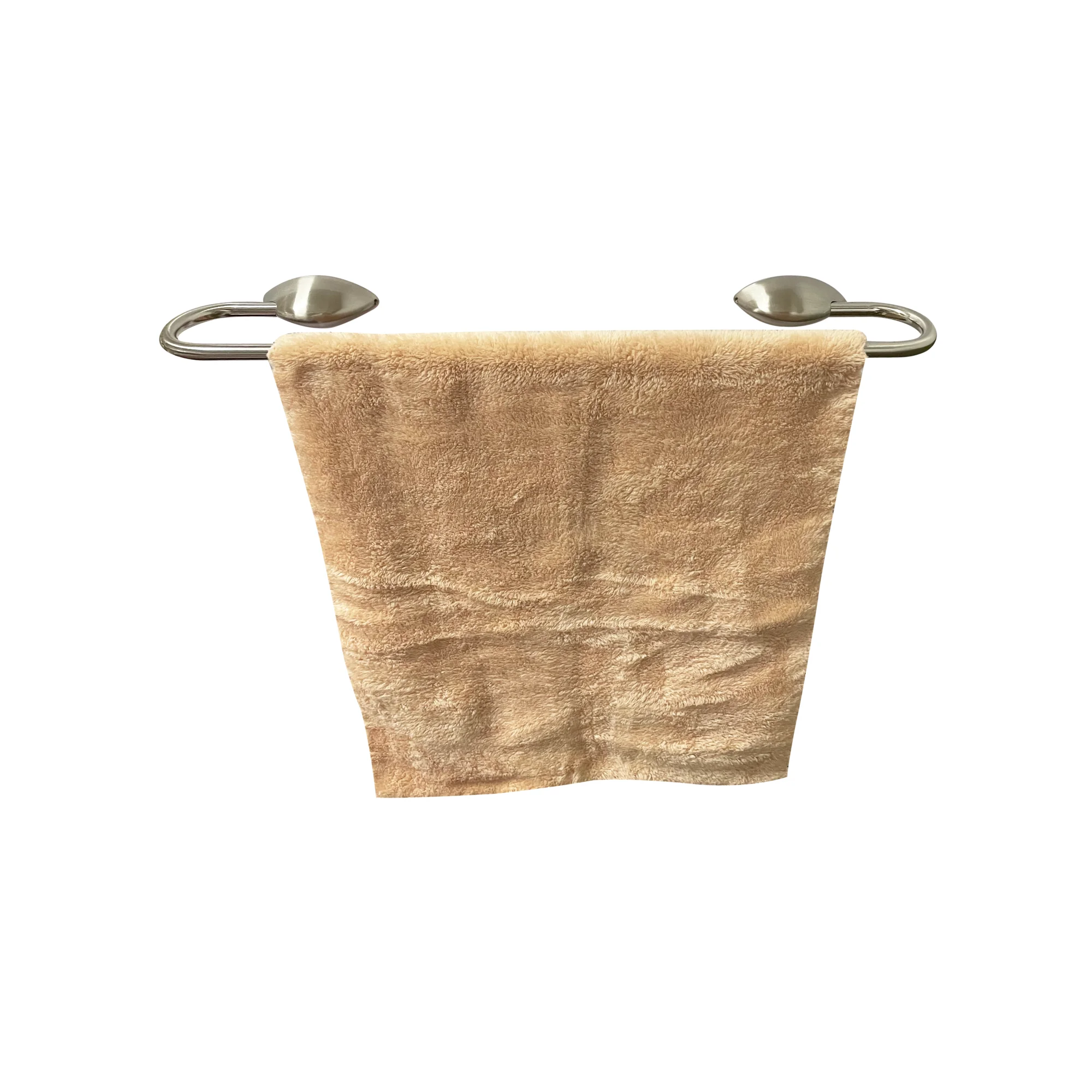 Bathroom towel rail single bar shower door towel holder