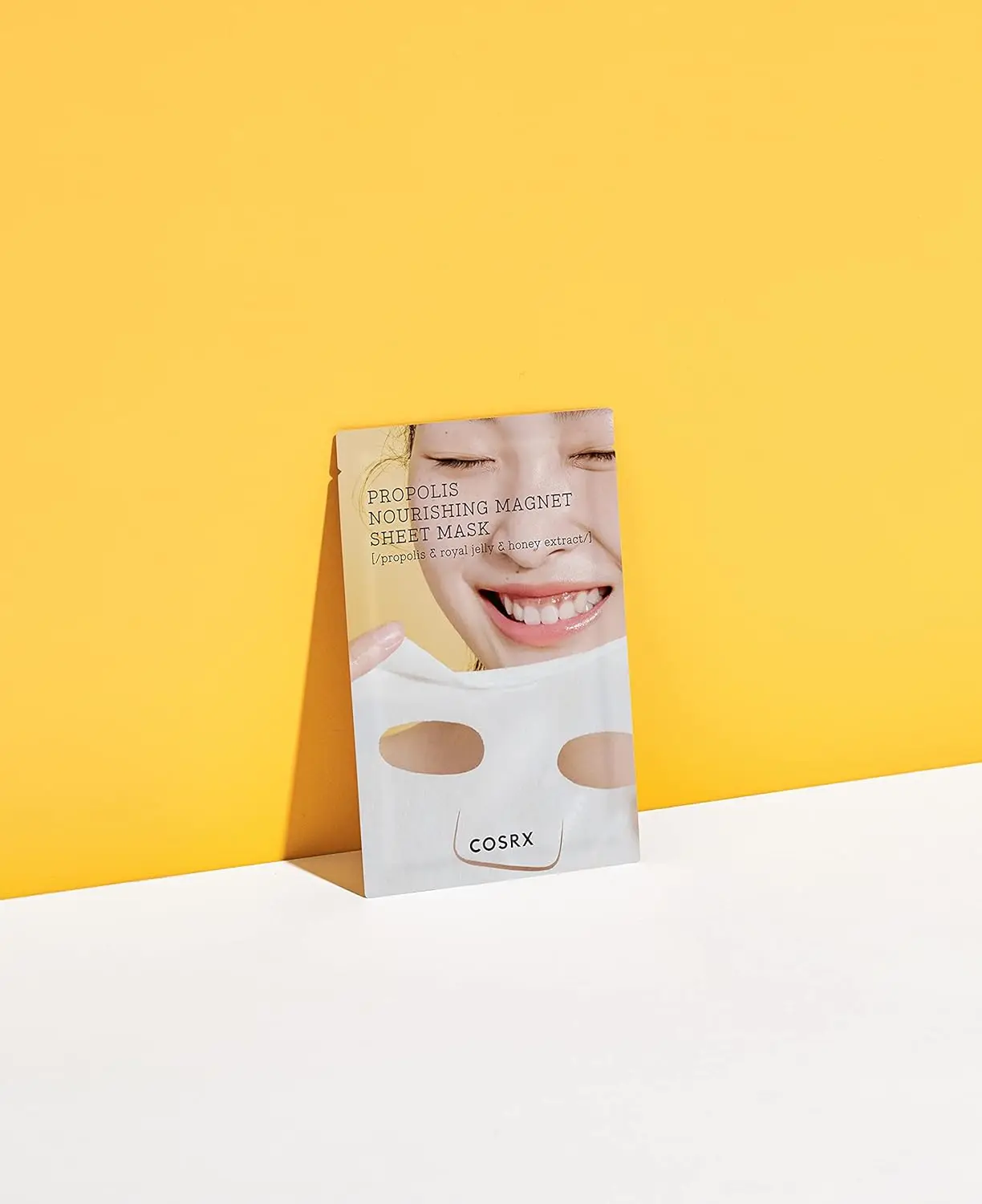 COSRX Propolis Nourishing Sheet Mask 10ea Korean Skincare Moisturizing Hydrating Facial Sheet Soothing Plumping Honey Serum Mask