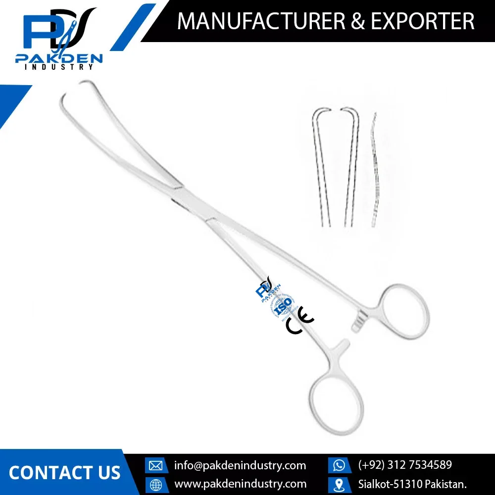 Reusable 100% High Quality Stainless Steel Duplay Uterine Tenaculum Forceps / Cheap Price Duplay Uterine Tenaculum Forceps