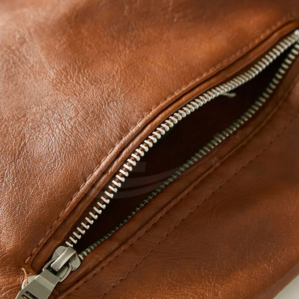 High Quality Casual Wear Leather Jackets Latest Design Men Leather Jacket Best Selling Leather Jacket