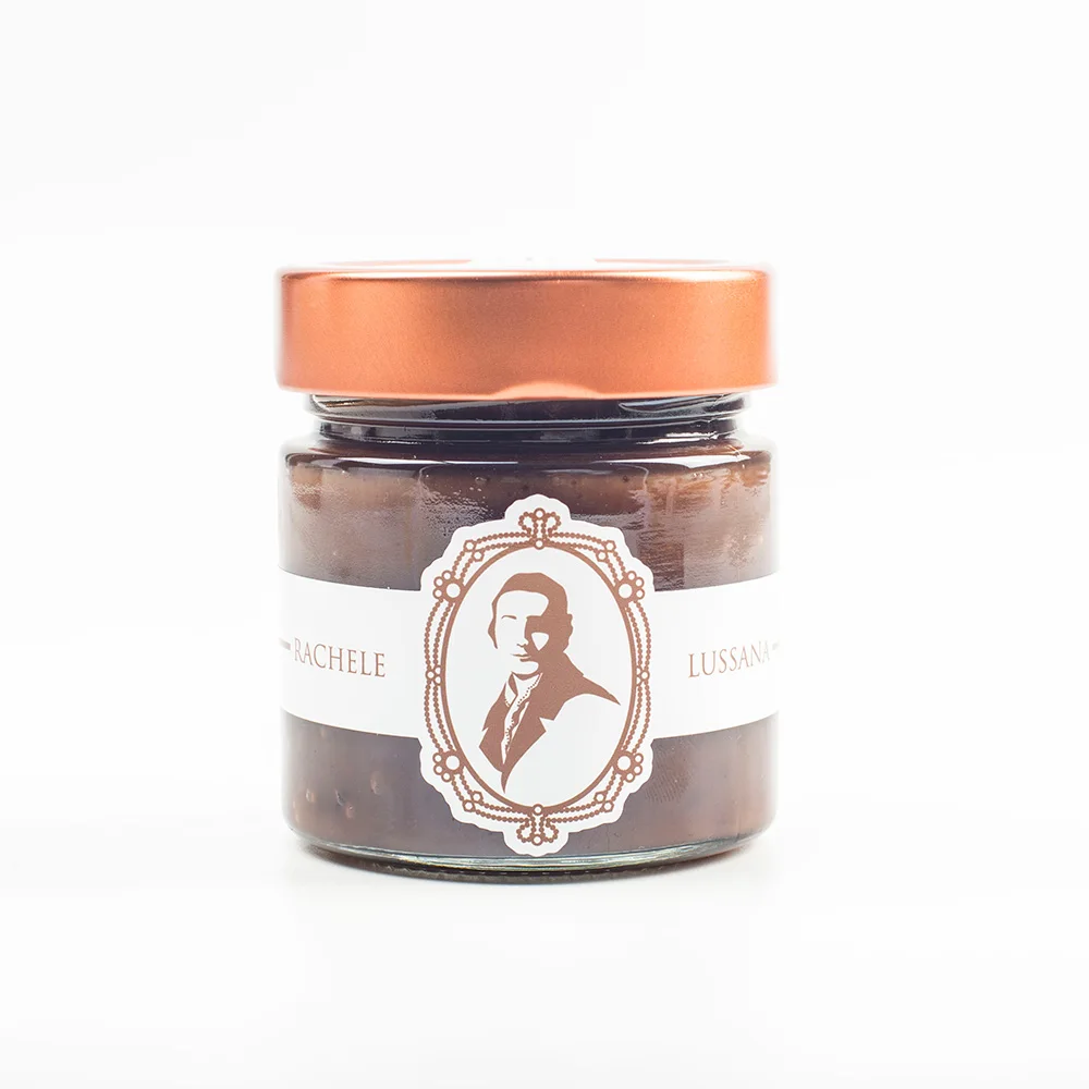 High quality Italian spreadable cream with Chestnuts Rum and Vanilla 140g made with high-quality and natural ingredients
