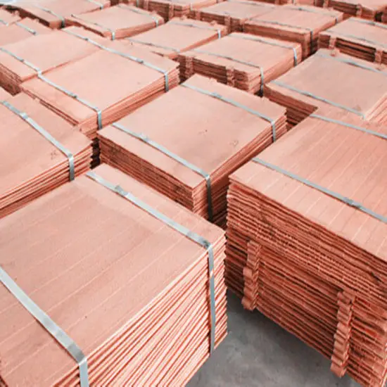 99.99% High quality Copper Cathode Electrolytic Copper Cathode 99.99% LME Copper Plate Price Now
