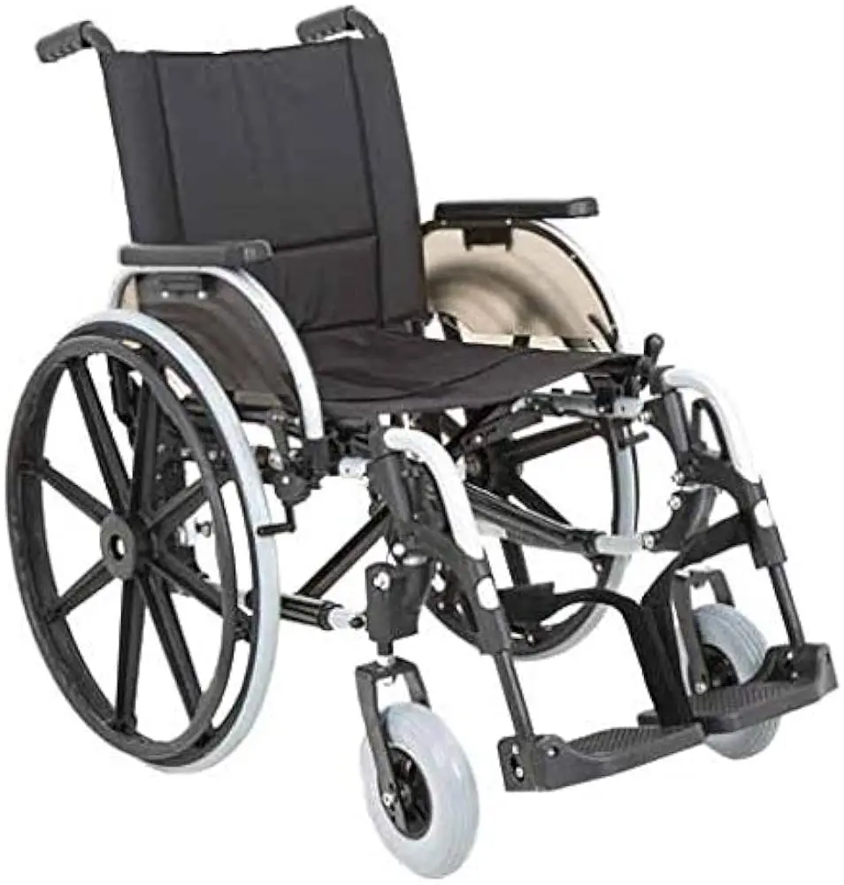 Top-Grade Easy to use Non-Magnetic Hospital MRI/CT Wheelchair Made of Aluminum Material for Medical Use