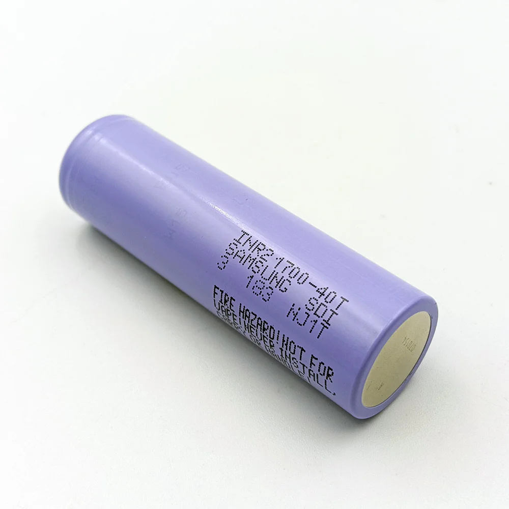 Оригинальный 21700 40T литиевая батарея INR21700 3 7 V 4000mAh 45A разрядная для SAMSUNG электронная
