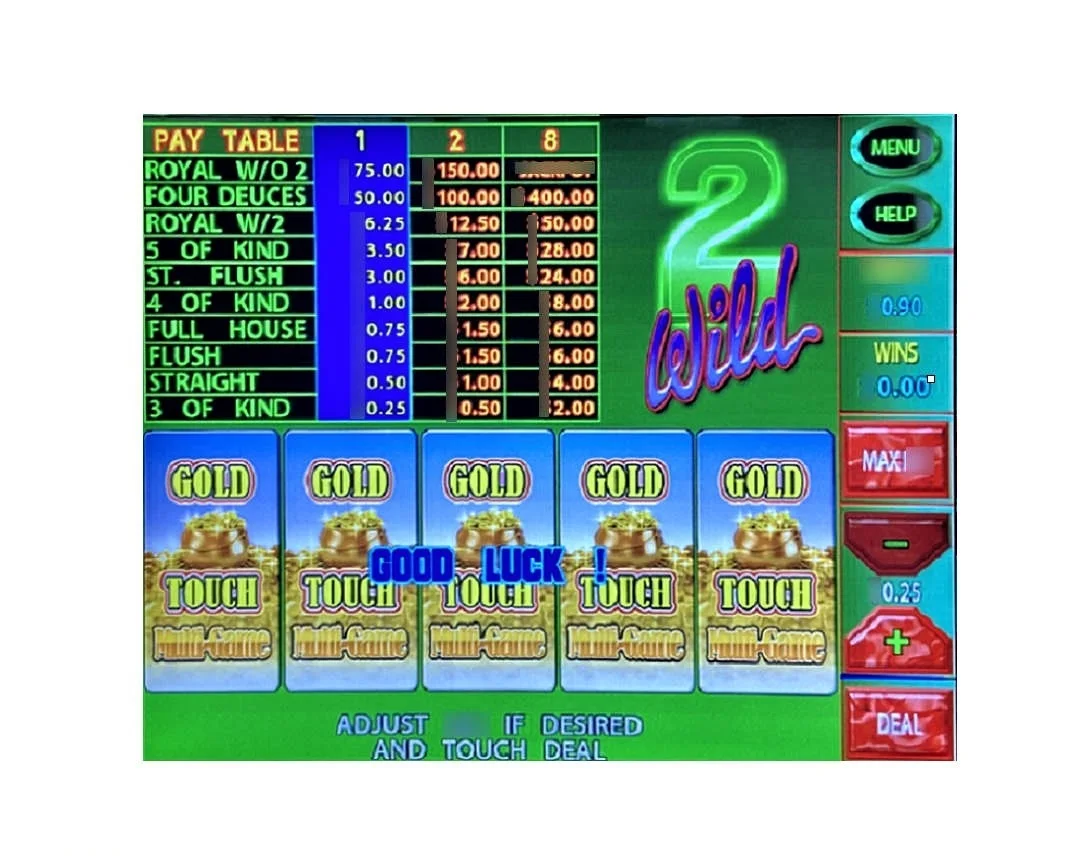 Super Gold 7 V3 keno gold touch Fox 340 pog game board tragamonedas wms550 pot of gold factory manufacturer