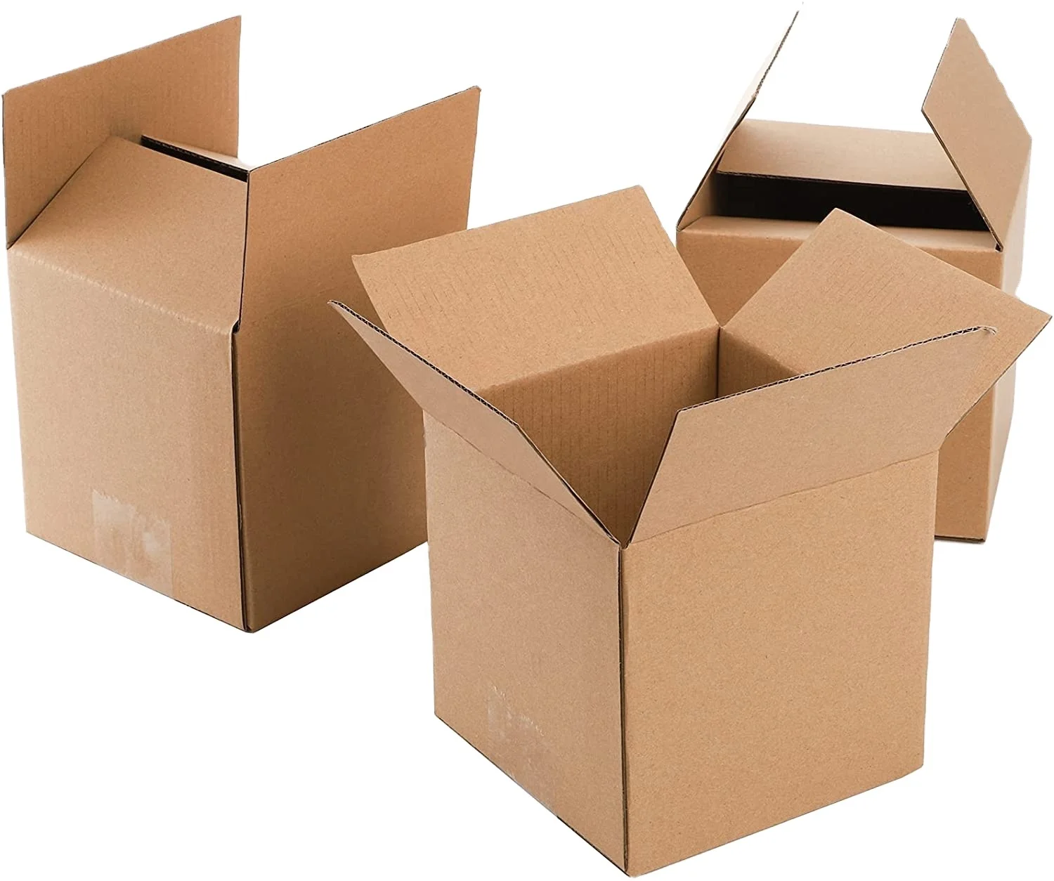 Промышленная разумная цена печать на заказ коричневые квадратные складные коробки для хранения картонные упаковки