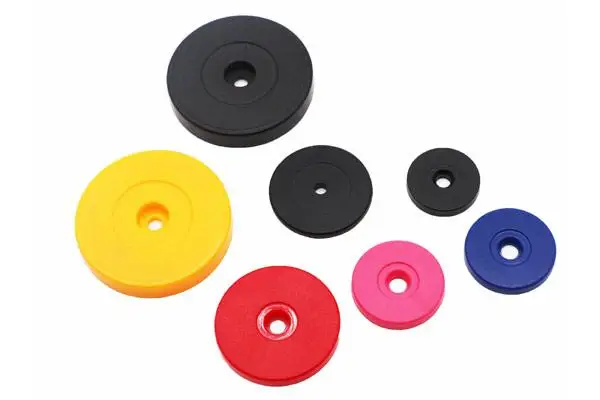 ABS 125Khz Waterproof disc tag 30mm RFID Inductive Tag Token, RFID security guard tour patrol Tag