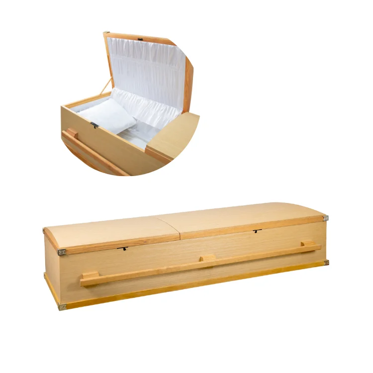 Elegant Wooden Caskets Coffins for Funerals and Cremation Best Price Ashes Urns from Vietnam Manufacturer