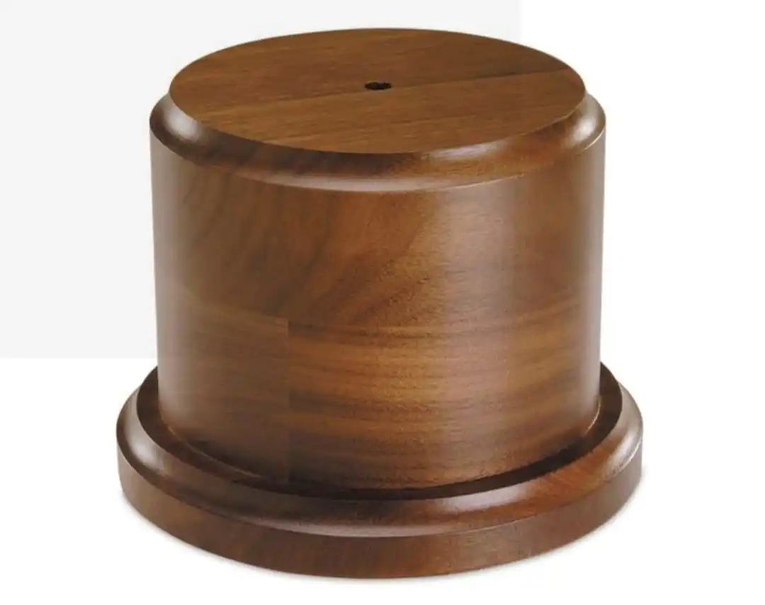 Блестящий Базовый Дисплей из розового дерева 3 3/4 дюймов x 6 Вт