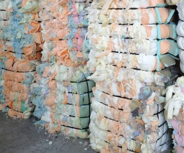 Cheap Polyurethane PU Memory Foam Scrap in Bales for Pillow