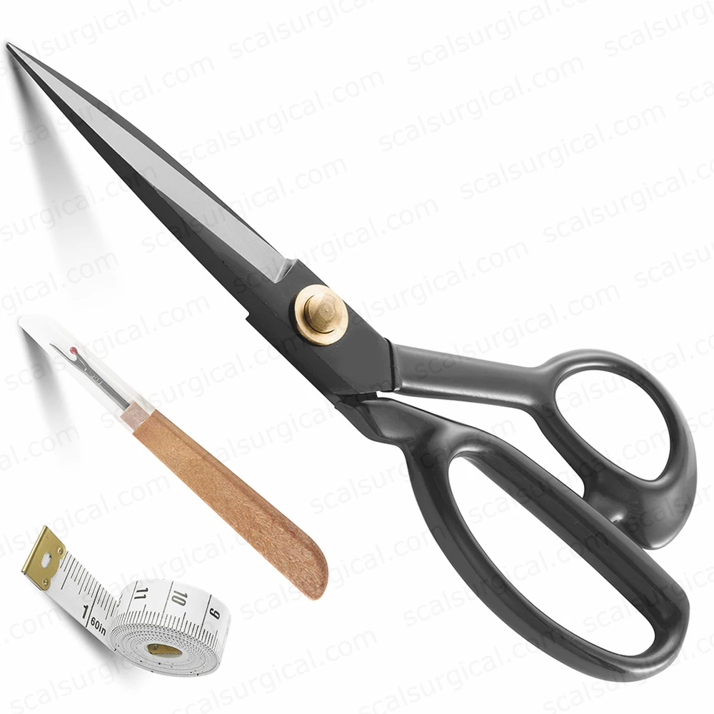 Tailor Scissors Upholstery Dressmaking Fabric Heavy Duty Shears 6,8,10,12 Inch Cross Stitch Household Sewing Tailor Scissors S