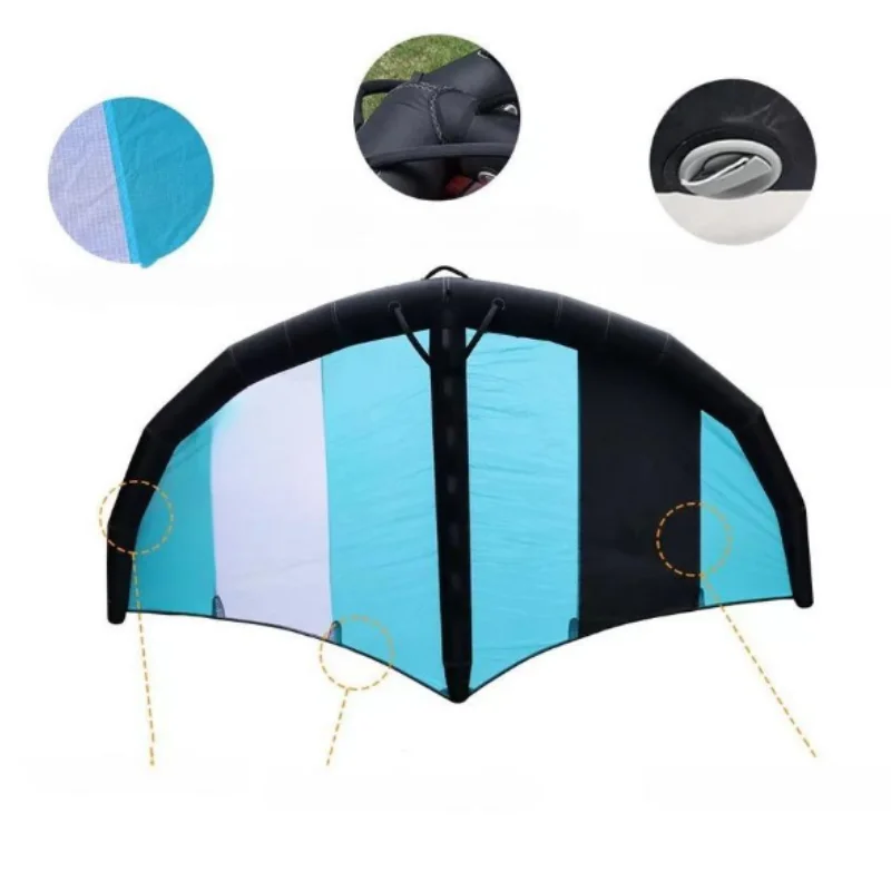 WHOLESALE 5m square Water surfing Wind Wing handheld kite sup inflatable surfboard sports equipment