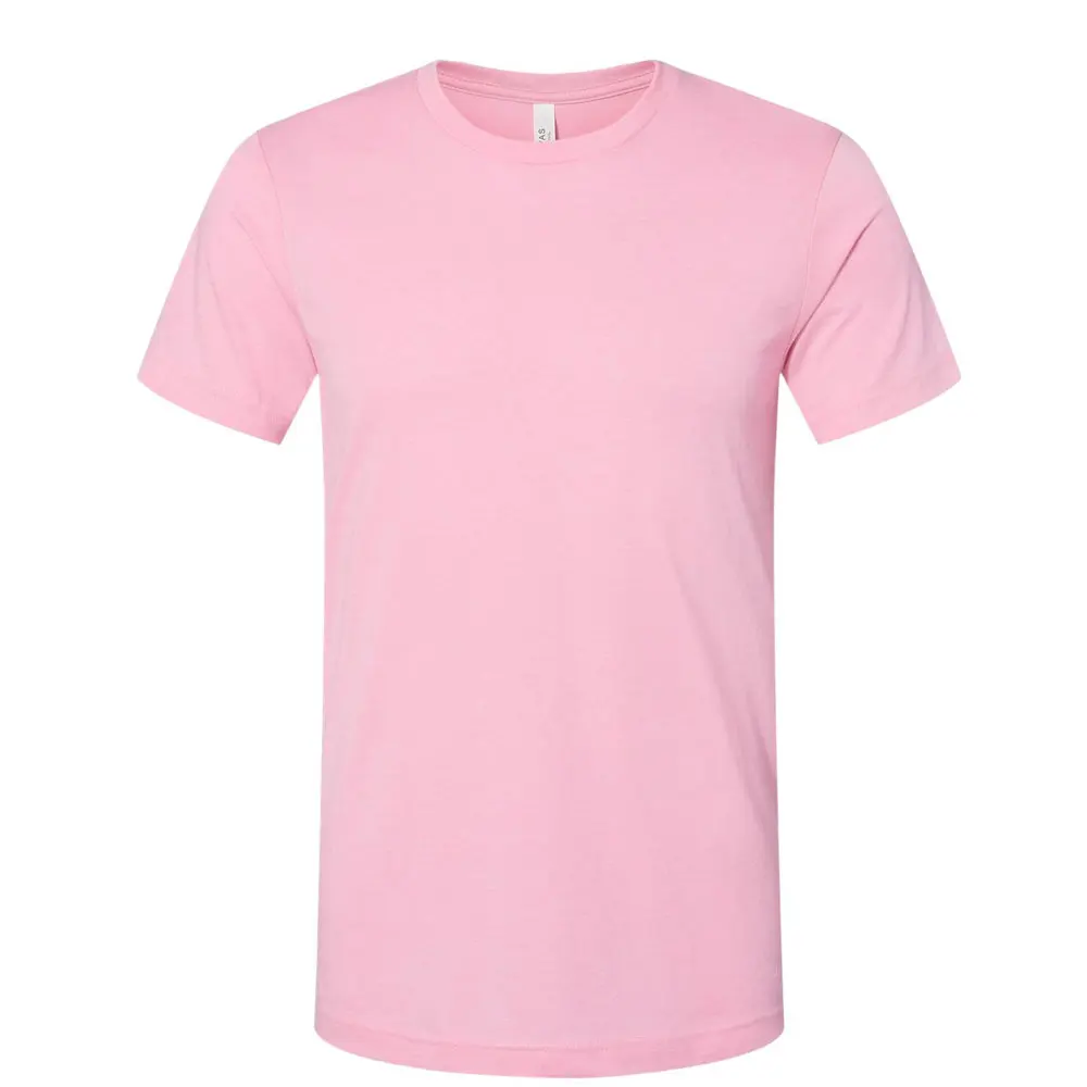 Bella Canvas UNISEX HEATHER CVC SHORT SLEEVE TEE  Breathable  with 52% Airlume Cotton, 48% Polyester for Eco-Conscious Fashion