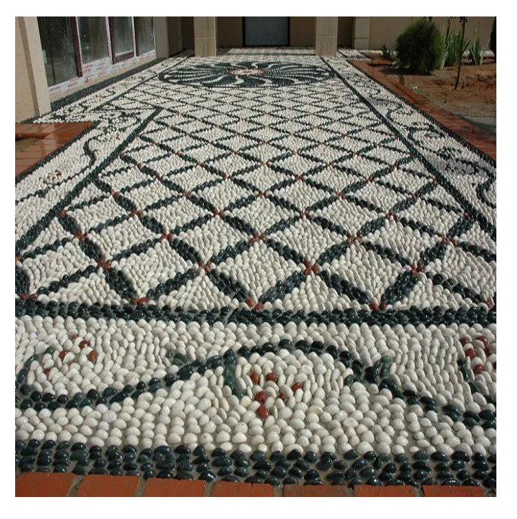 Stone Mosaic  Pebble Mosaic    Stone Mosaic Art   |  Free Installation in European Countries