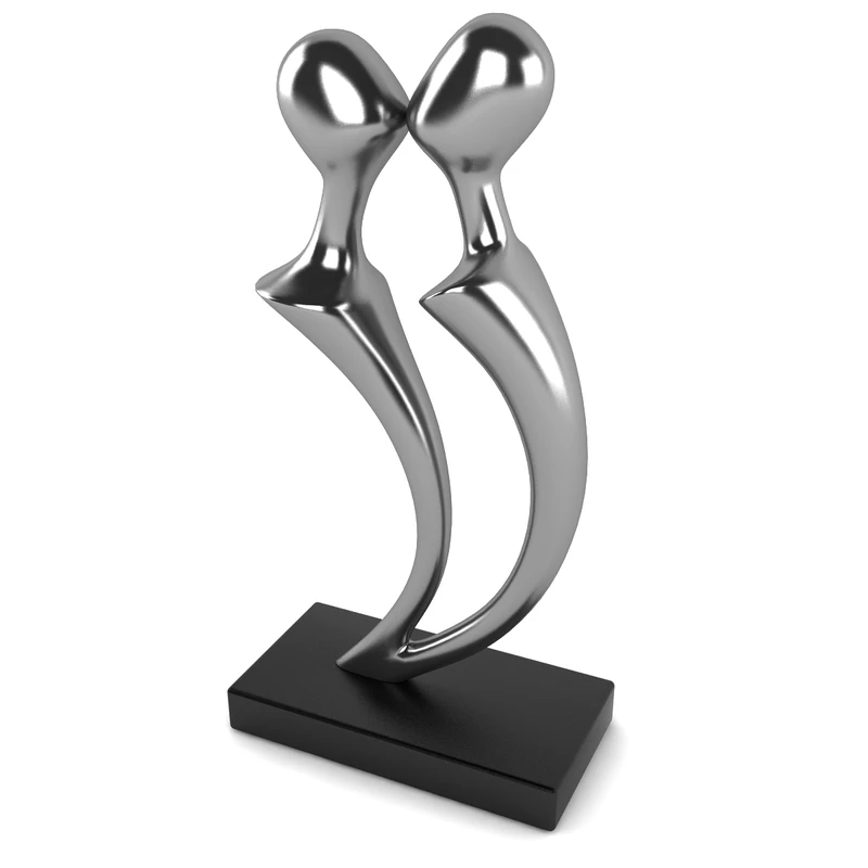 Handcrafted Aluminum Sculpture Exclusive Design Custom Size Aluminum Figurine Sculpture For Office and Home Best For Gifts