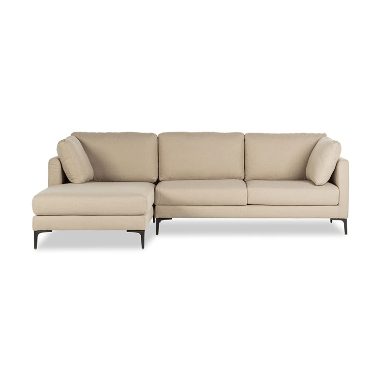 Source Factory Wholesale Livingroom Wooden L-shape Corner Couch Sectional Sofa Sets Capa De Sofa L Designs L Shaped Sofa