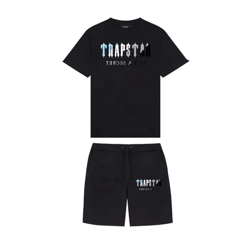 2022 Unisex Short Sets 2 Piece Outfits Fashion Summer Tracksuits Casual Set Premium Quality 100%Cotton Jogger Track Shorts