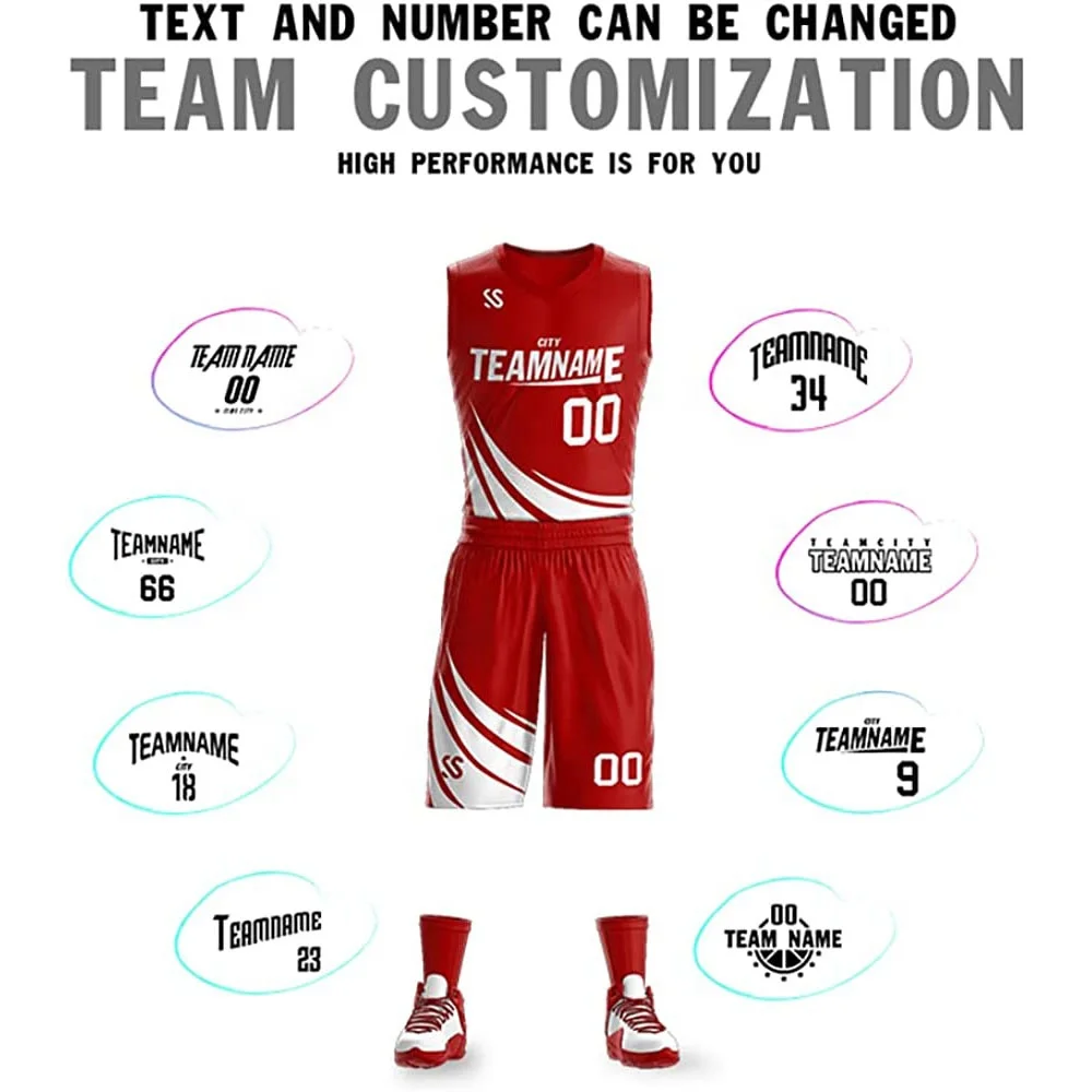 Custom youth basketball uniforms latest basketball sleeveless jersey design wholesale custom cheap price basketball uniform