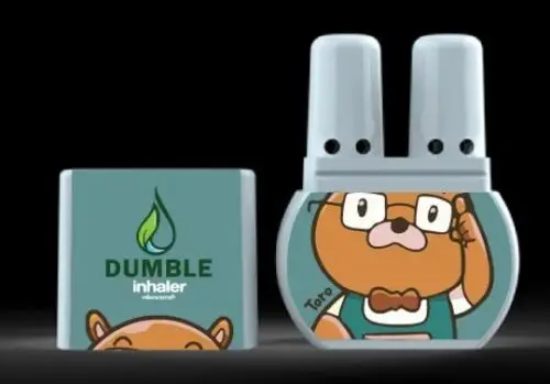 Thai Double herbal inhaler. Smell to relief nasal congestion and help with dizziness