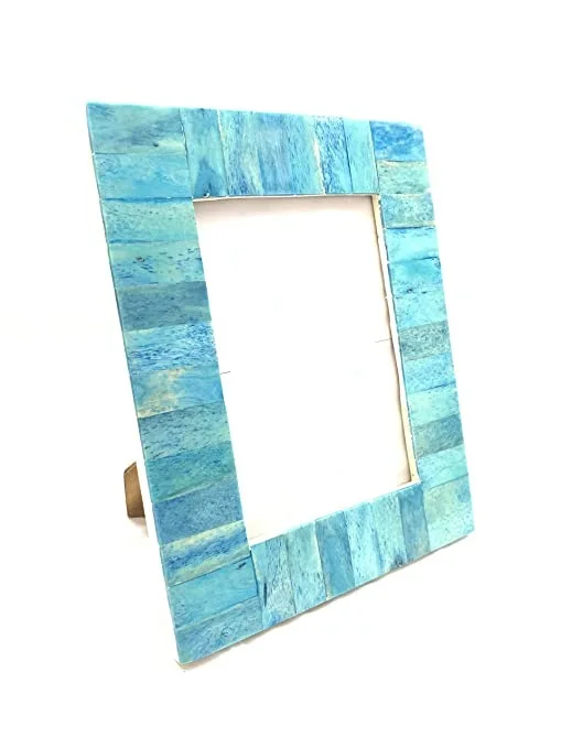 White And Red Decorative Countertop Photo Frame Mother Of Pearl Ottoman Bone Inlay Photo Case Image/Picture Frame