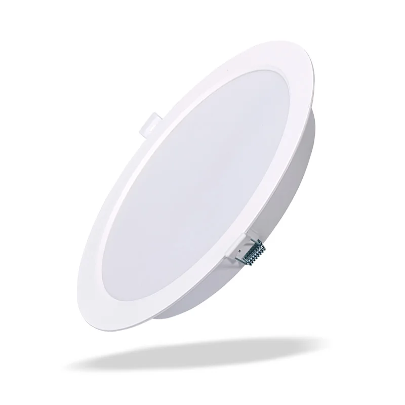 Hight lumen ce rohs super thin ultra slim oem frameless square round commercial grades led-paneles light flexible 6w 9w indoor