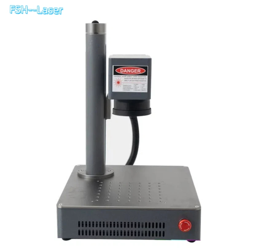 30W Desktop Fiber Laser Marking Machines Engraving Equipment Laser Engraver Metal Screws and Nuts portable laser machine