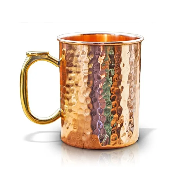 100% Pure Copper High Quality Metal Copper Manufacturer Moscow Mule Mugs Beer Mugs Copper Mugs