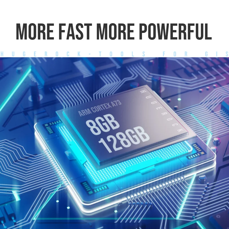 HUGEROCK G60F cors system pda hand held pos terminal android industrial rugged panel gps navigation rtk  antenna