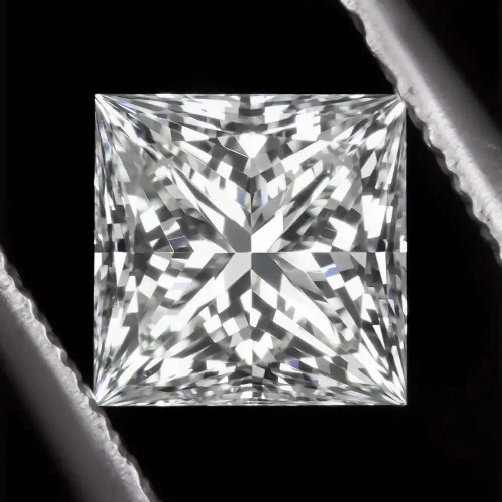 Princess Cut Lab Grown Diamond IGI Certification Square Shape Lab-Created CVD/HPHT Loose Stone Ideal for Unique Engagement Rings
