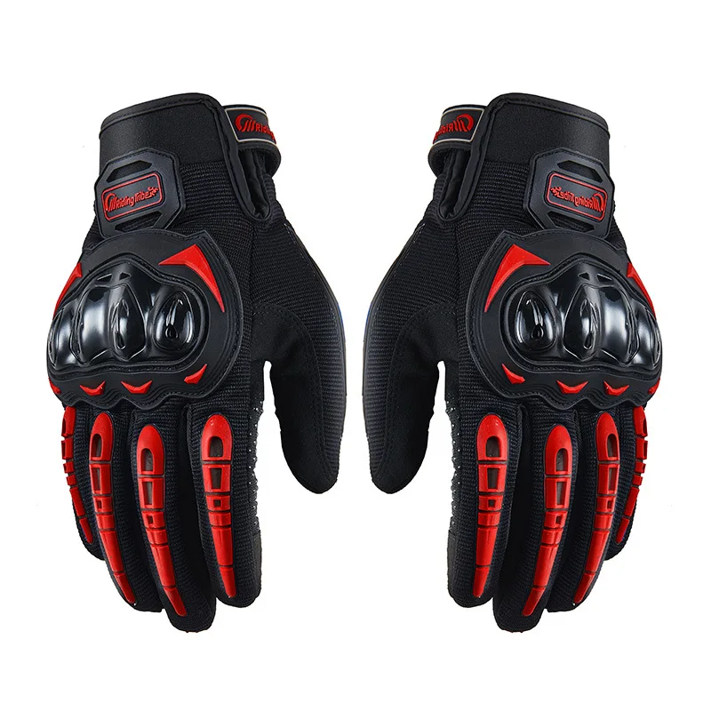 Unisex Full-Finger Motorcycle Gloves with Touchscreen Road Racing Cycling Climbing Motocross-Sports Outdoor Daily Use Protectors
