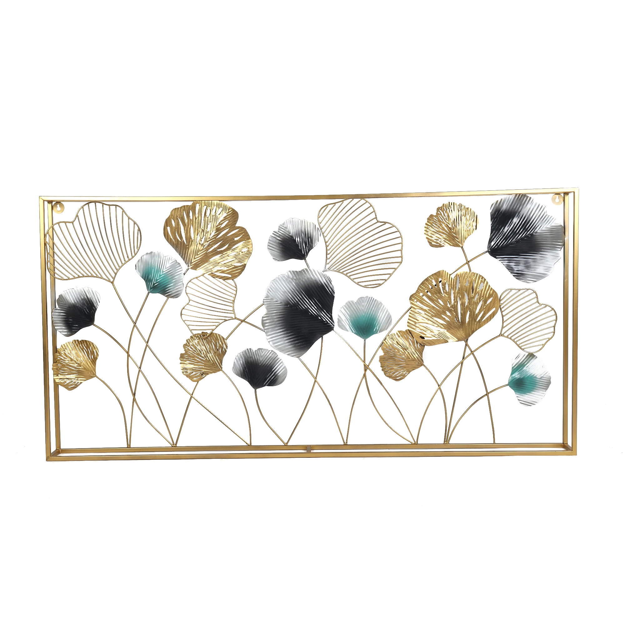 Standard Quality Metal Wall Art Custom Finished Modern Style Wall Hanging wall Arts For Home Living Room Decoration