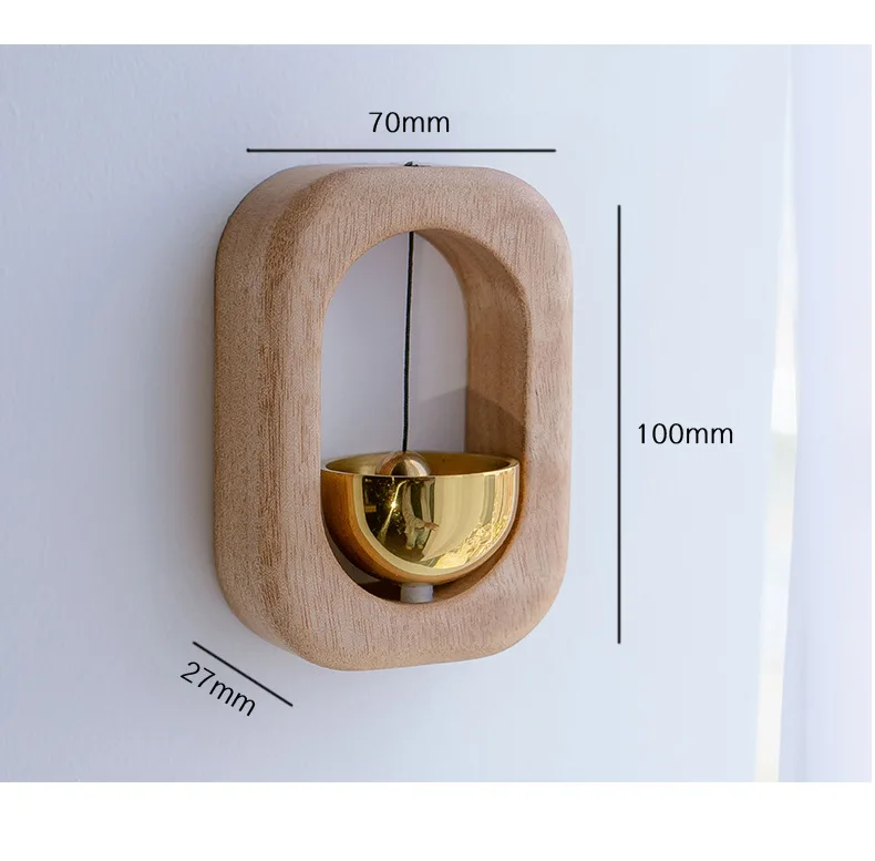 Amazon Hot Selling Metal Knock the wind bell Wind Chimes Gifts  Custom Logo Japanese door sucking Wind Chimes