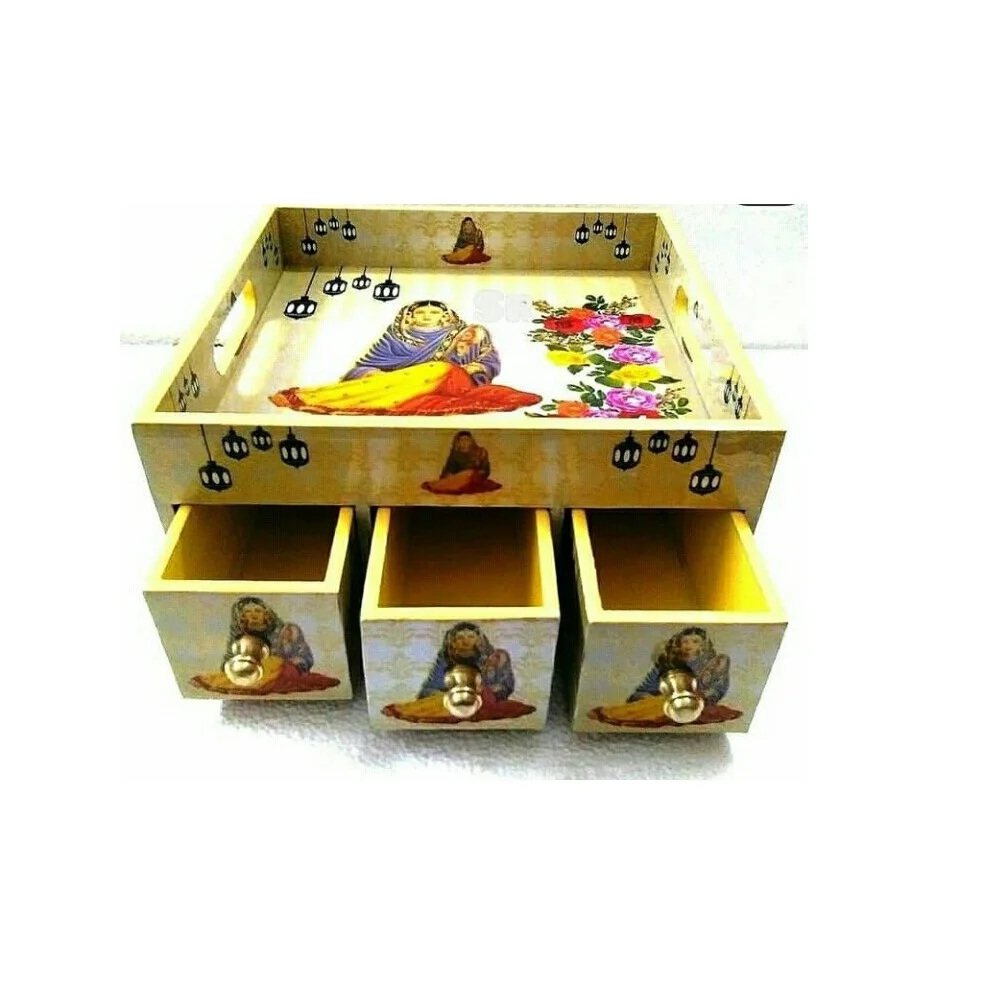 Wooden Box Unique Luxury Wood Gift  Storage Box Eco friendly Handmade With Square Shape Excellent Quality & Finishing box