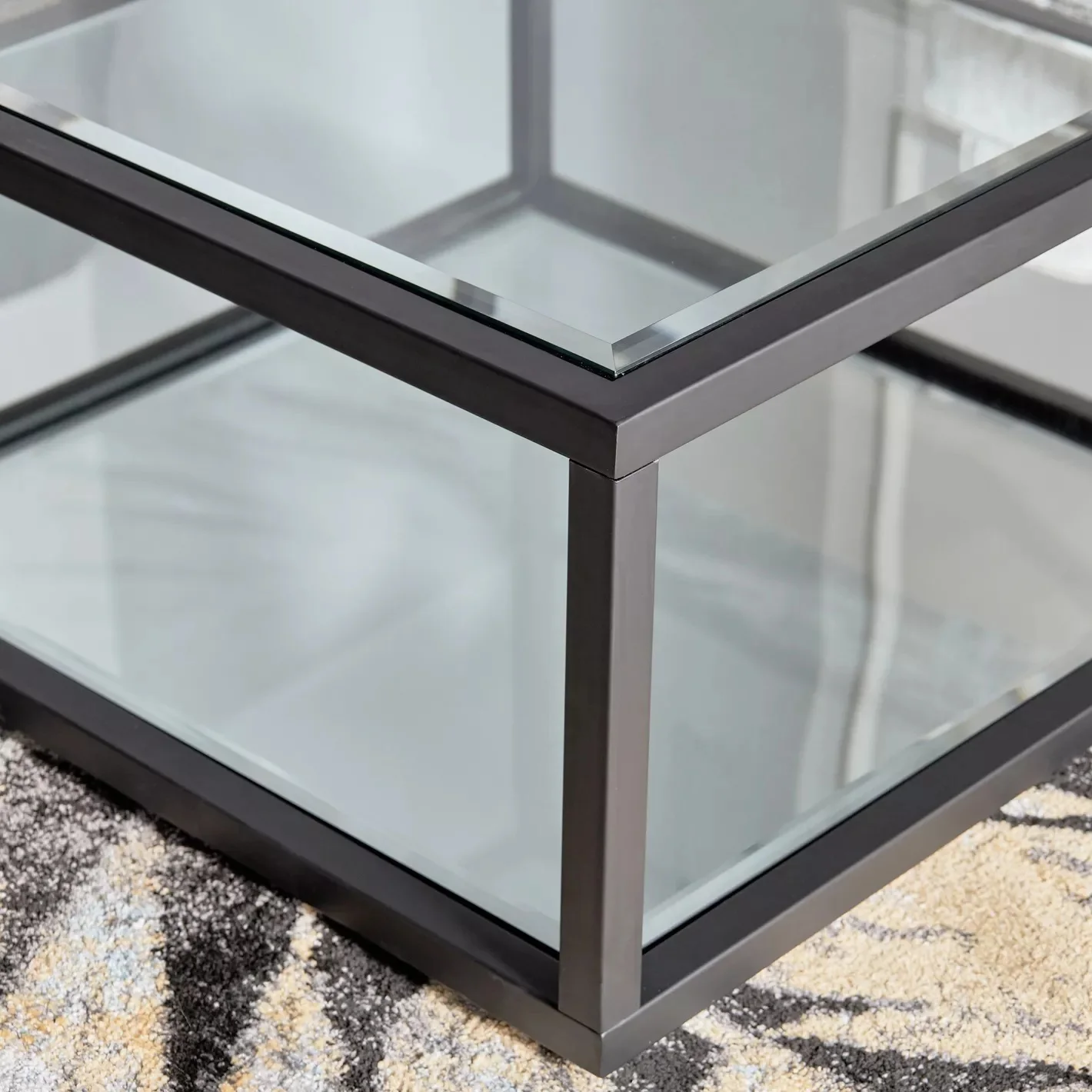 Modern Minimalist European Industrial Long Narrow Coffee Table Sample Cheap Square 1 Set Coffee Table With Marble Top