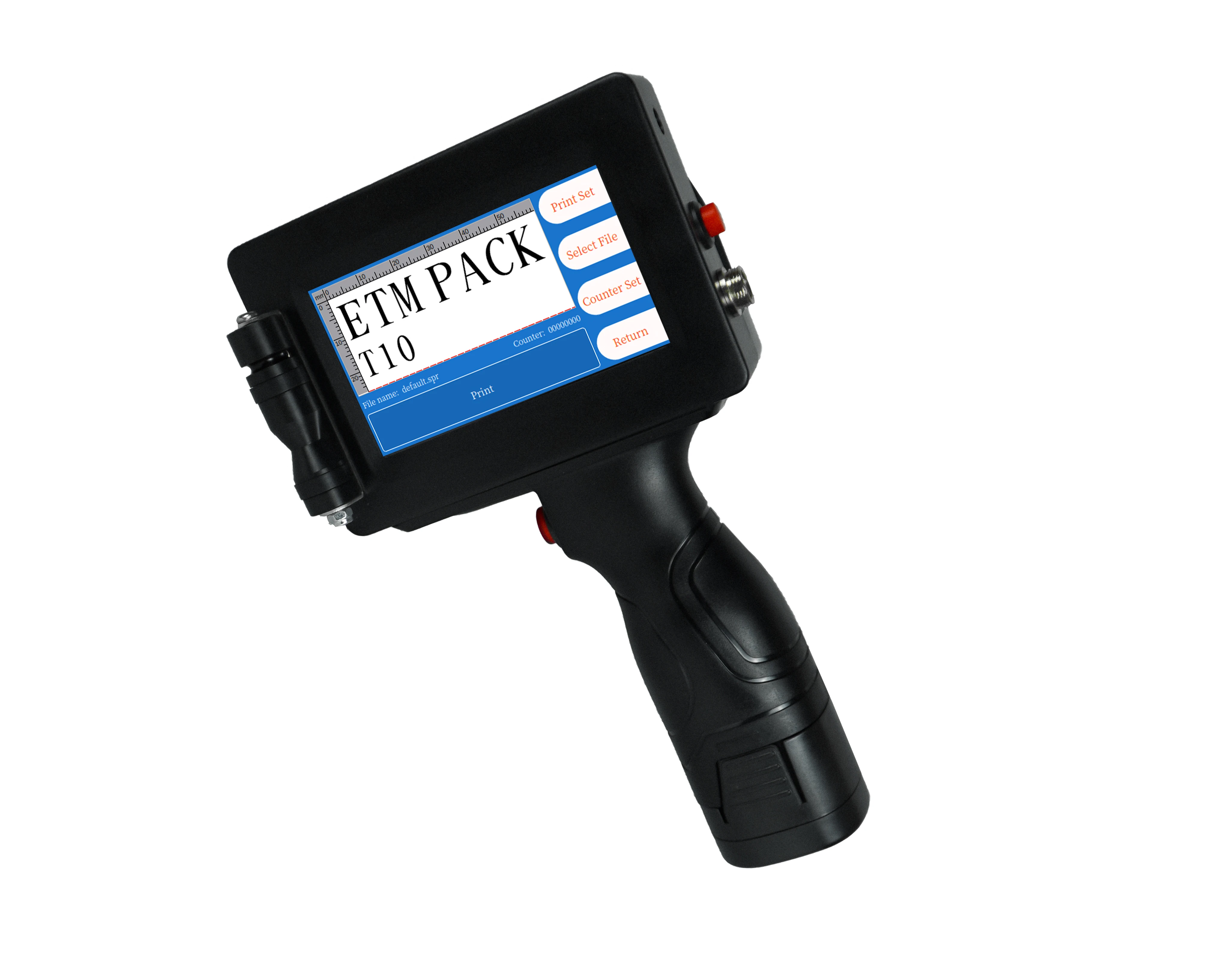 OEM Portable Lightweight Quick Drying Hand held Batch Number Handheld Inkjet Printer Expiry Date Coder Machine On Plastic Bag