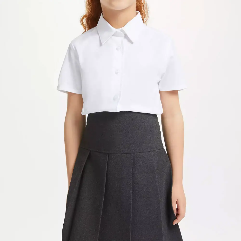 Top Quality Girls School Uniform Sets Custom Made Youth Girls Uniform With All Color And Size Available