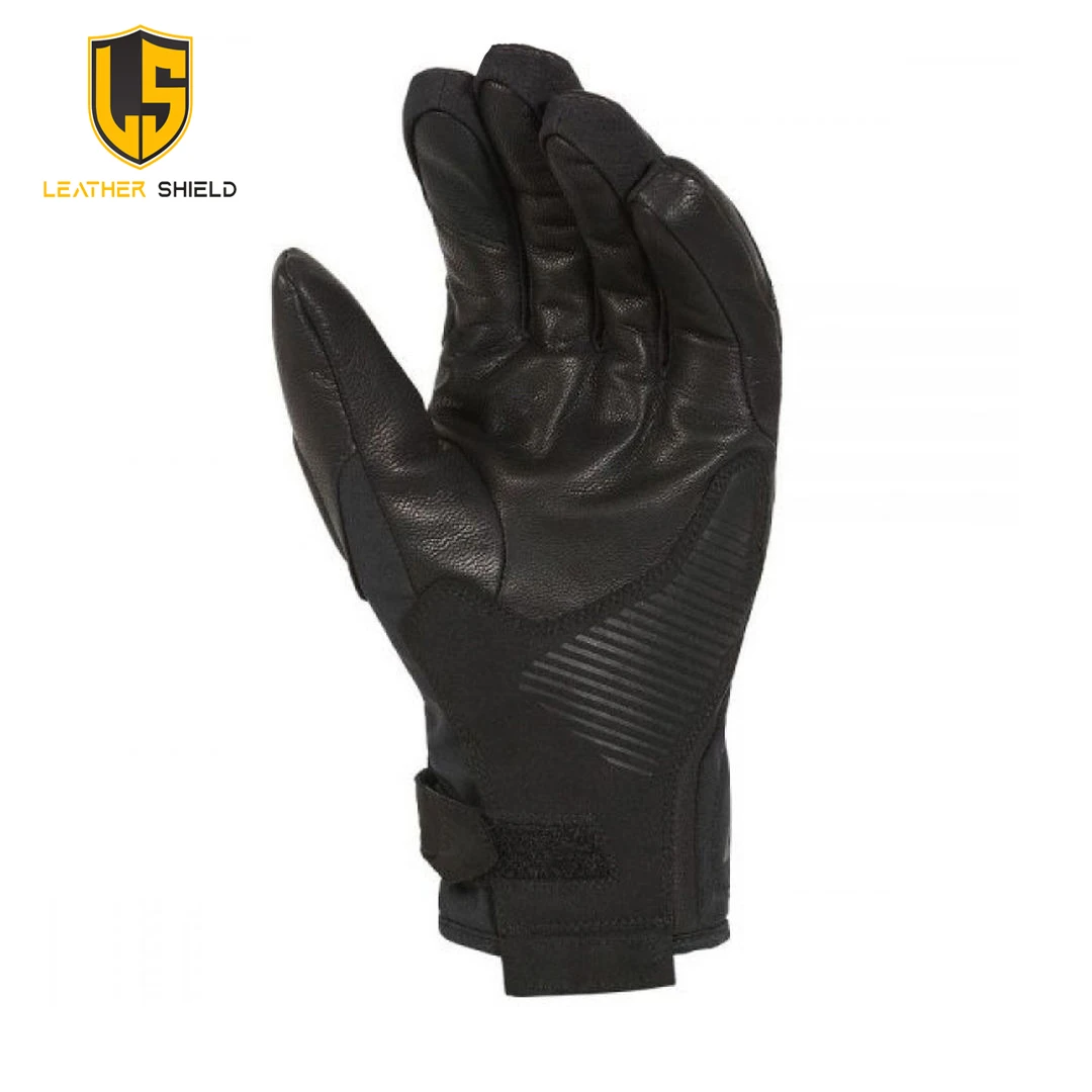 MOTOWOLF Leather Gloves Motorcycle Touchscreen Riding Bikers waterproof bike gloves For Winter