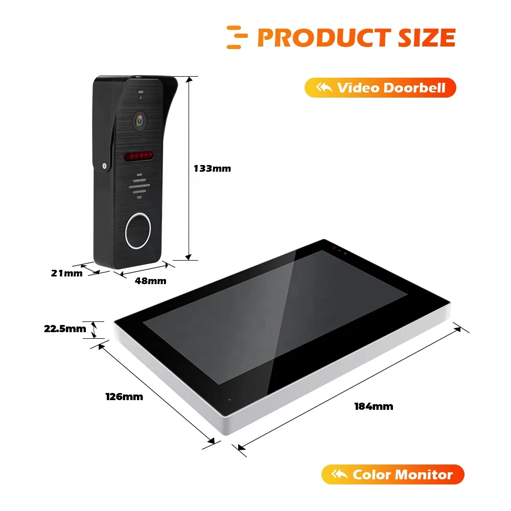 2023 Hot Sale Discount IP TCP Video Intercom System WiFi Doorbell Intercom for Home