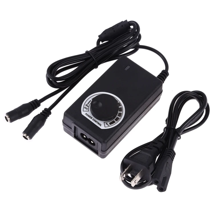 AC 110-240V to DC 12V 2A (US Plug) Constant Current LED Power Supply Power Adapter for 40cm Studio Tent
