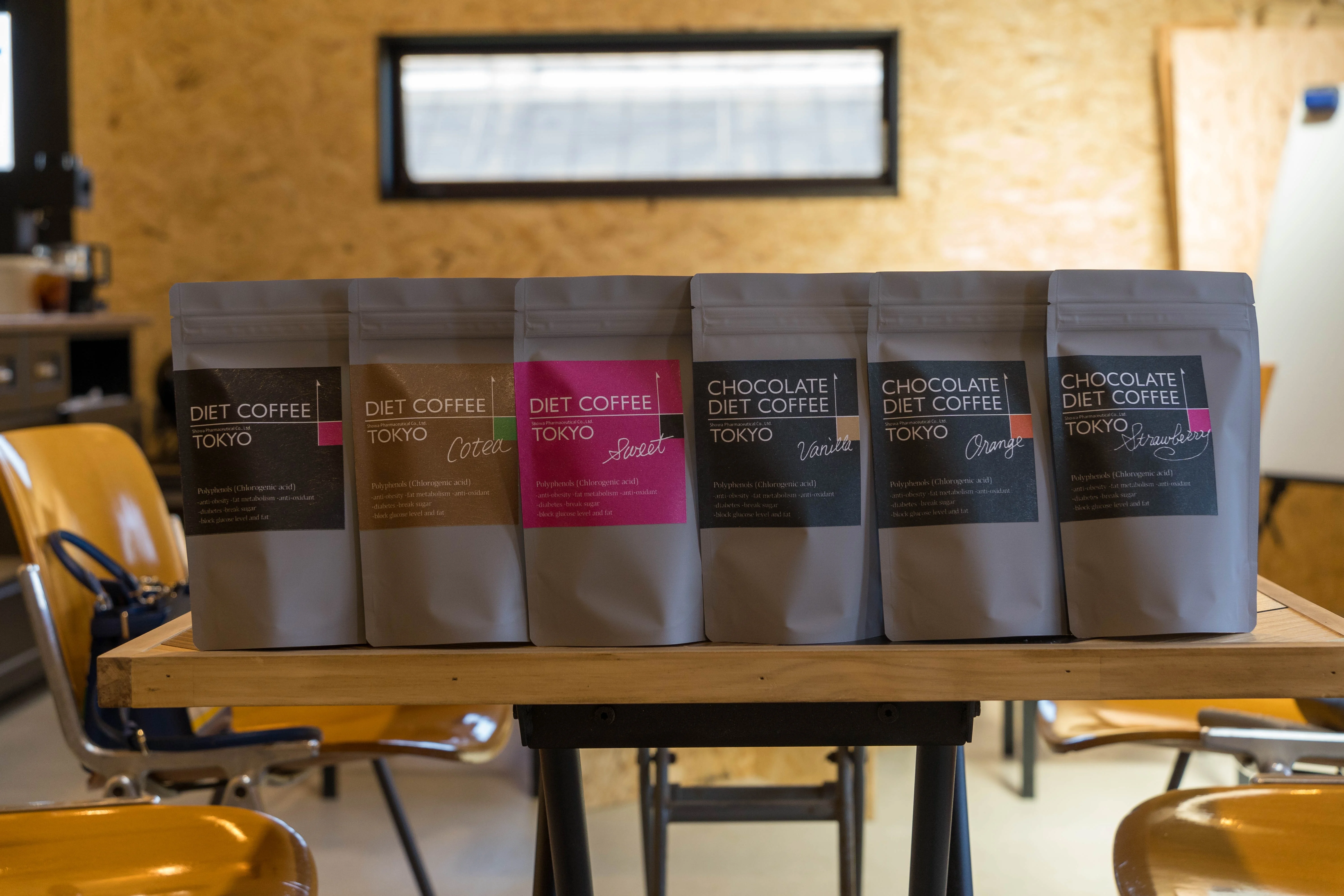 Slimming Coffee Drip type Chocolate Orange  Sweet taste sugar-free Fermented coffee beans healthy made in Japan OEM Available