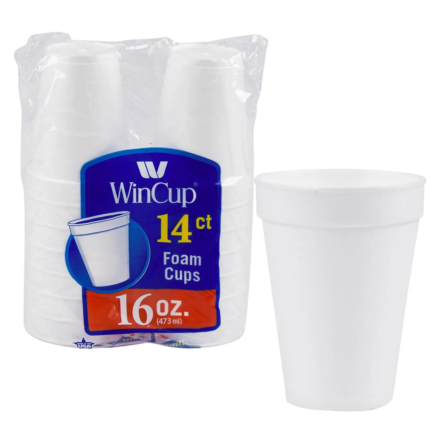 14ct Foam Disporable Cup- 16oz