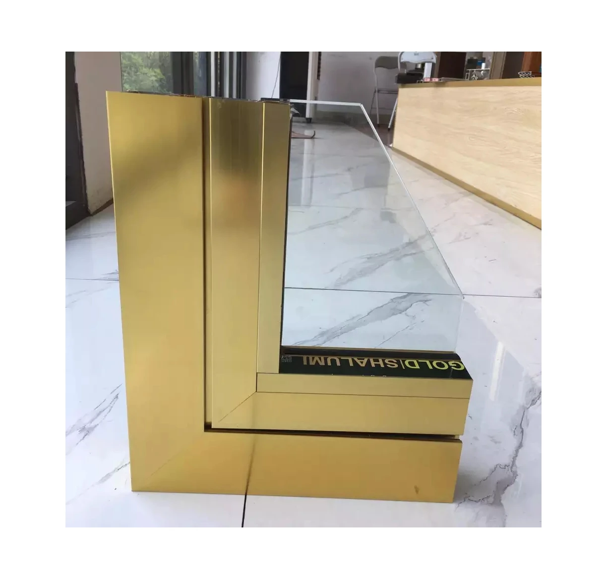 Aluminum Door and window Frame Customized color High Quality Product Made From Vietnam By Best Brand