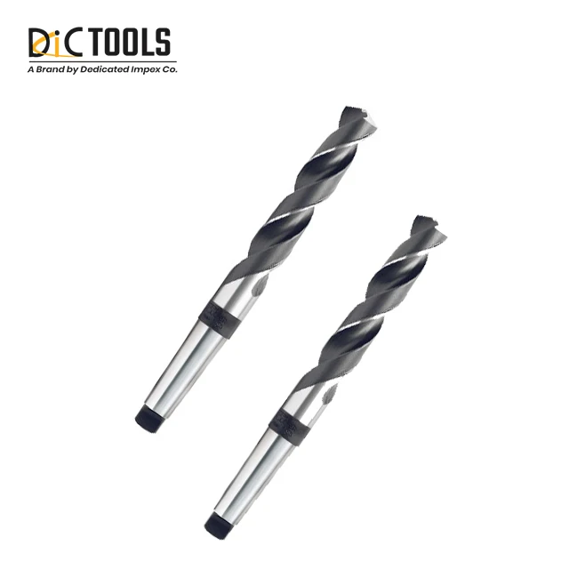 HSS/HSS-Co DIN Standard Morse Taper Shank Drill Bits With Standard Helix Flute