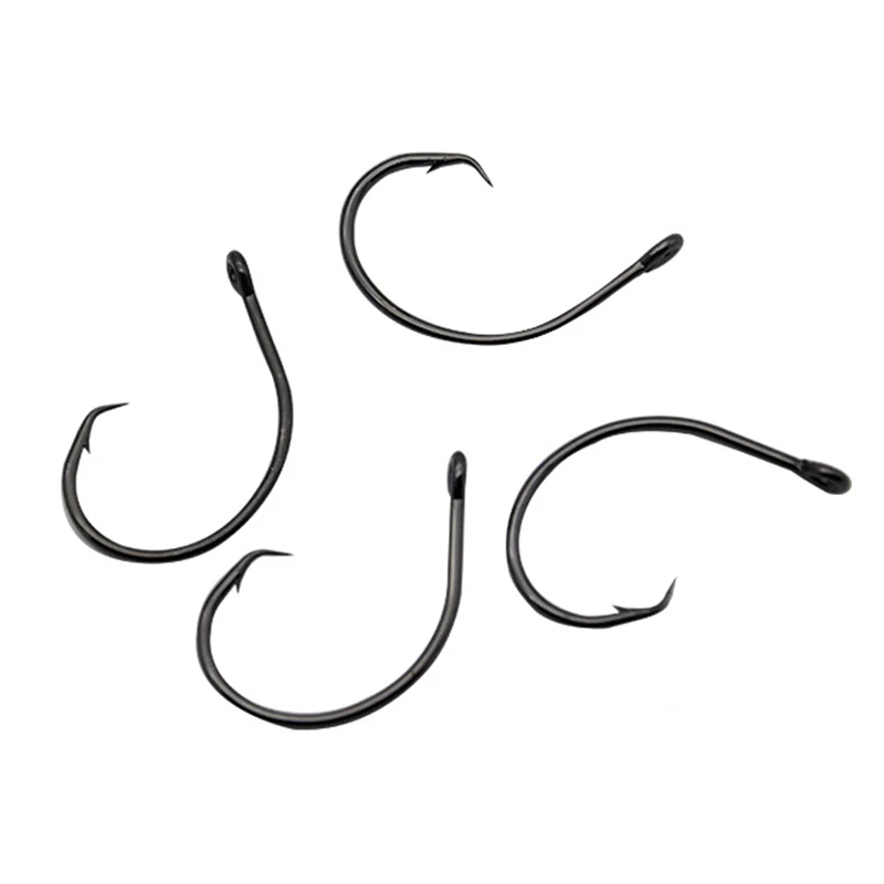 Mustad 39951NP-BN 1000 шт. ржавчины Крючки для рыбалки с большими колючками в глубоком океане высокие крючки