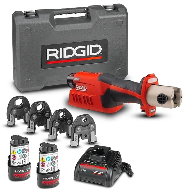 Самый высокий новый набор инструментов для мини-прессования Ridgids RP 115 с губками PureFlow 1/2-3/4
