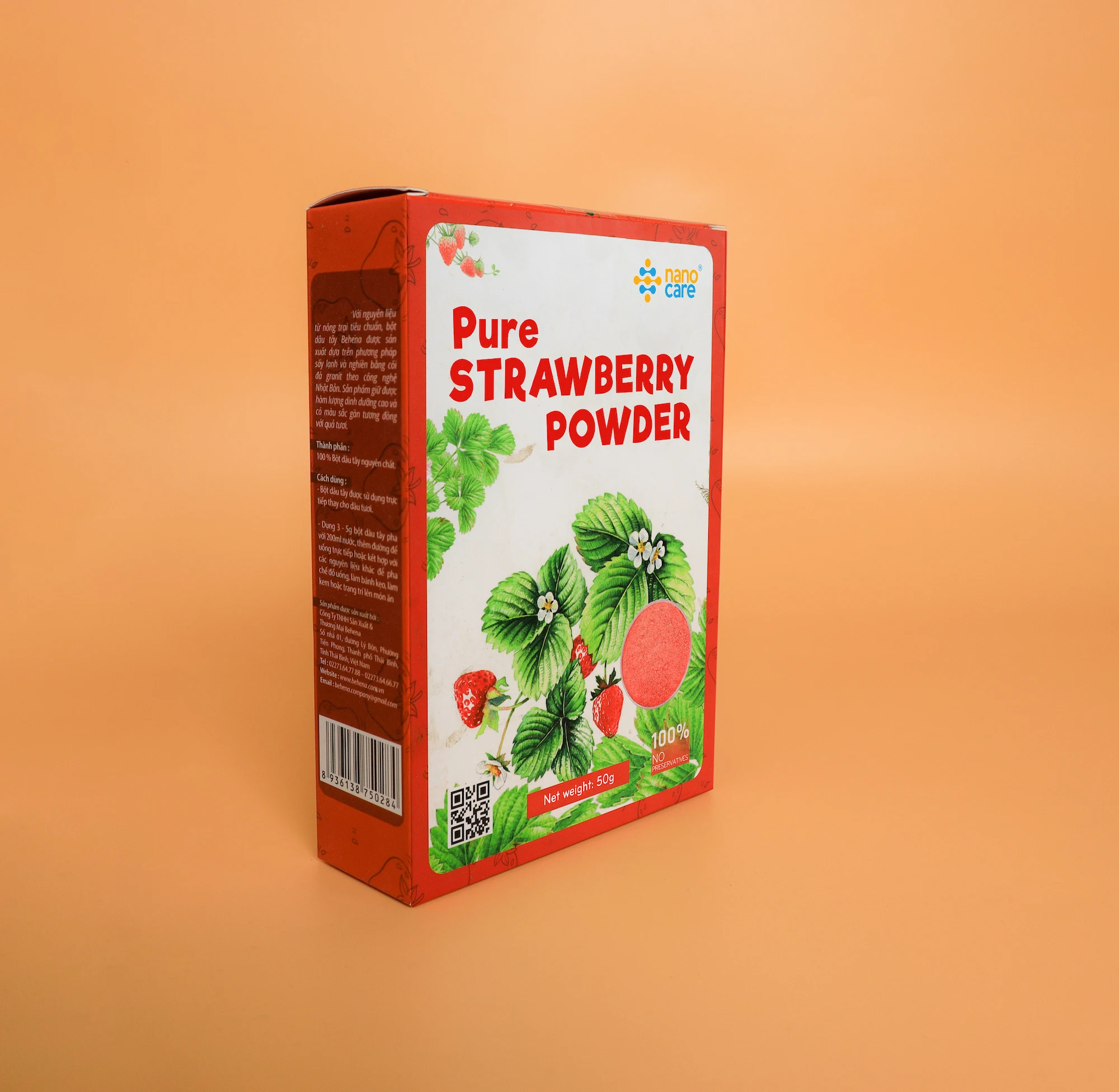 Pure and Organic Strawberry Powder Perfect for Smoothies, Yogurt, Maximum Flavor and Nutrition
