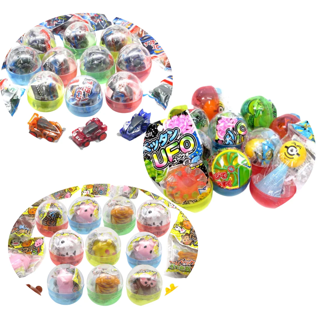 New Year Lottery Capsules Surprise Mini Balls Toys Hot Selling Japanese Soft Product