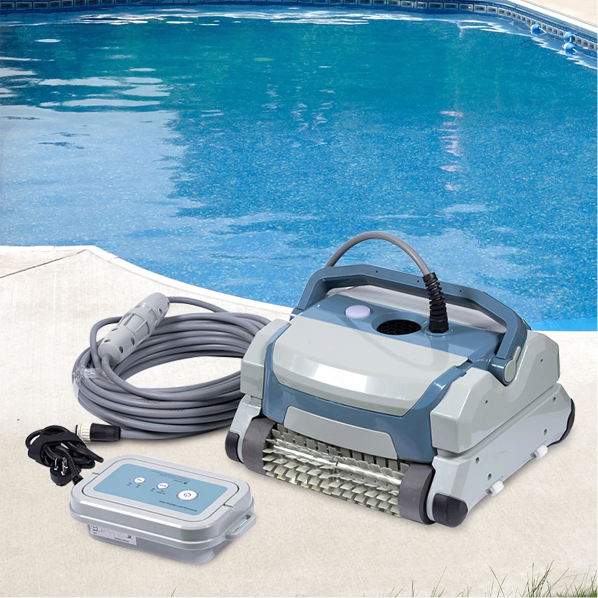 Swimming pool robot cleaner wireless automatic robotic vacuum cleaner cordless robot wall climbing accessories for inground pool