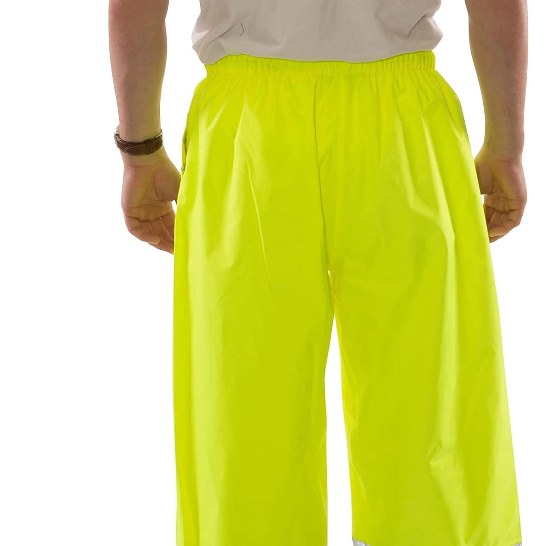 Custom Resistant Reflective Workwear Mens Work Pants Custom Logo Lightweight 100% Cotton Colors