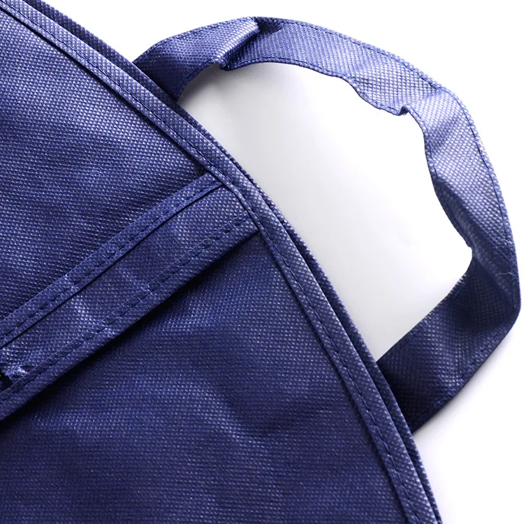 Vietnam factory RPET non woven eco-friendly foldable garment bag suit cover dustproof bag